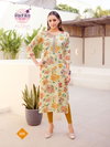 Alisha Vol 5 By Radhika Rayon Printed Only Kurti Wholesalers In Surat